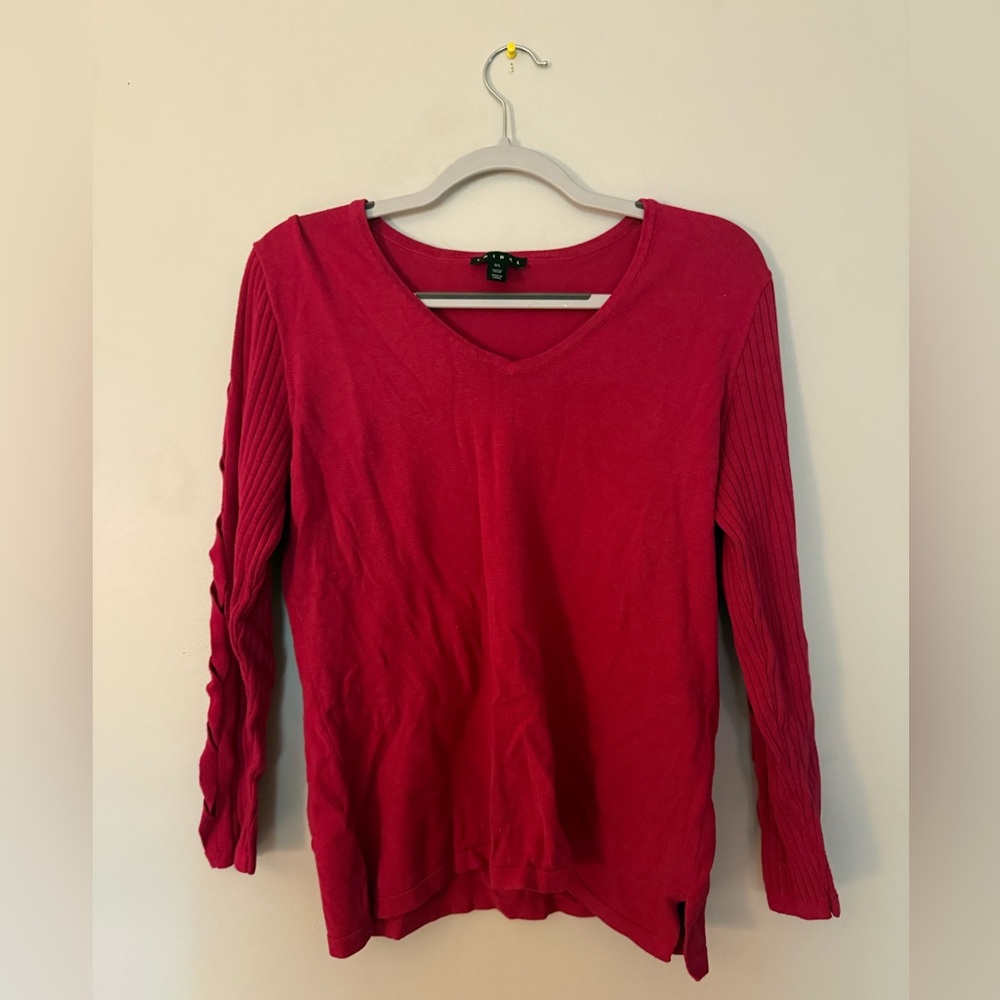 Tribal Sweater w/ Cutout Detailing